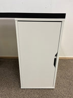 IKEA LAGKAPTEN / ALEX Työpöytä, mustanruskea/valkoinen
