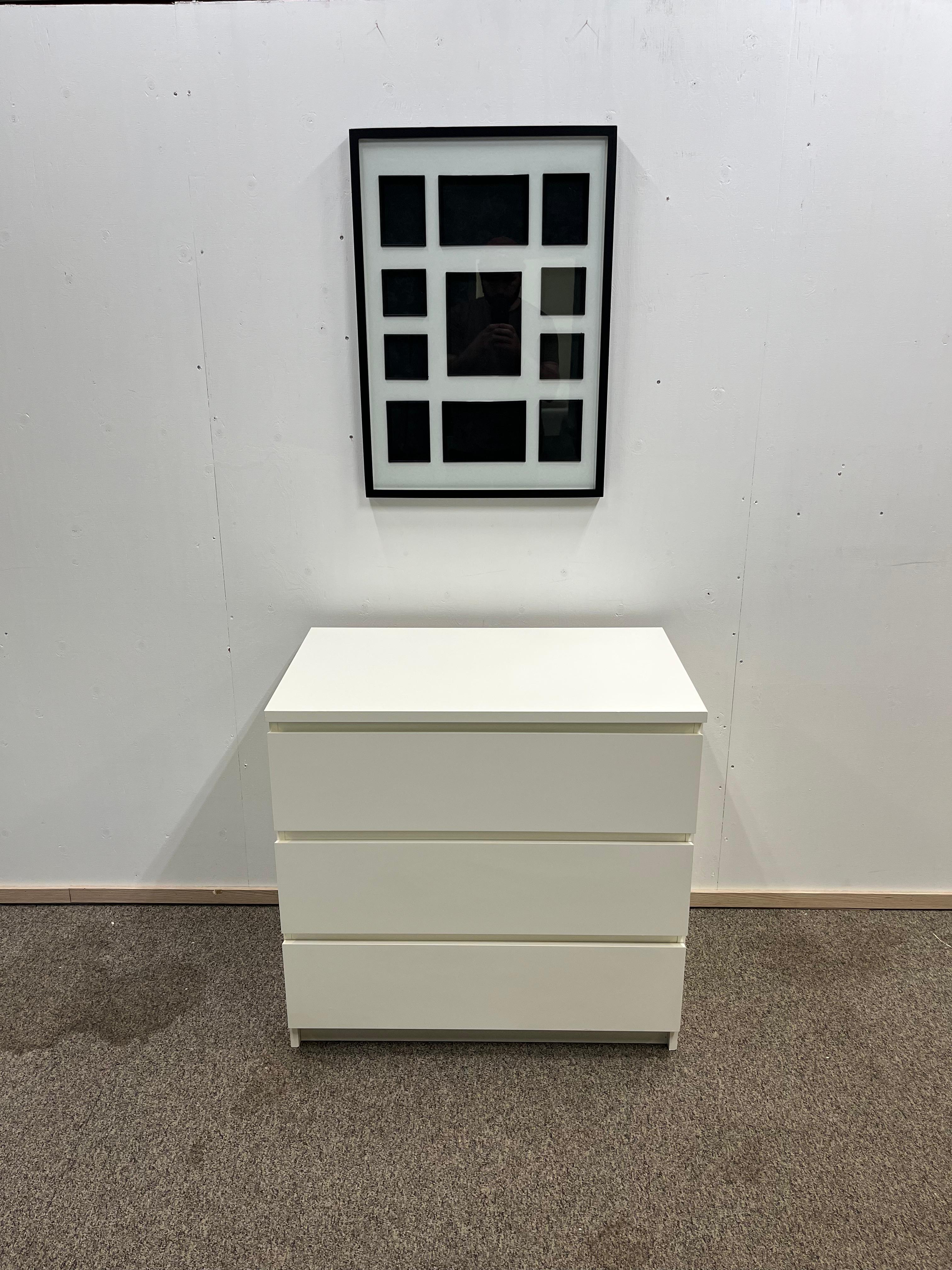 IKEA MALM Lipasto, 3 laatikkoa