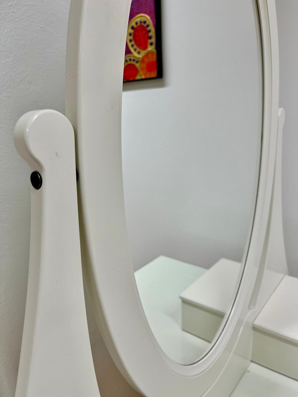 IKEA HEMNES Kampauspöytä ja peili