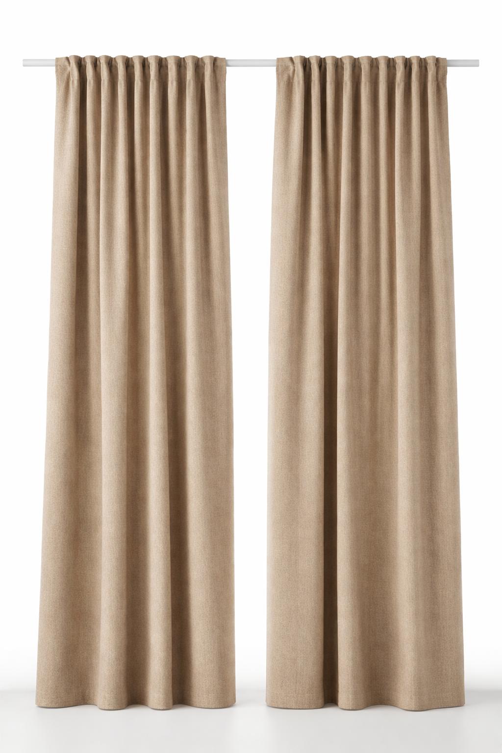 Osittain pimentävät verhot, 2 kpl