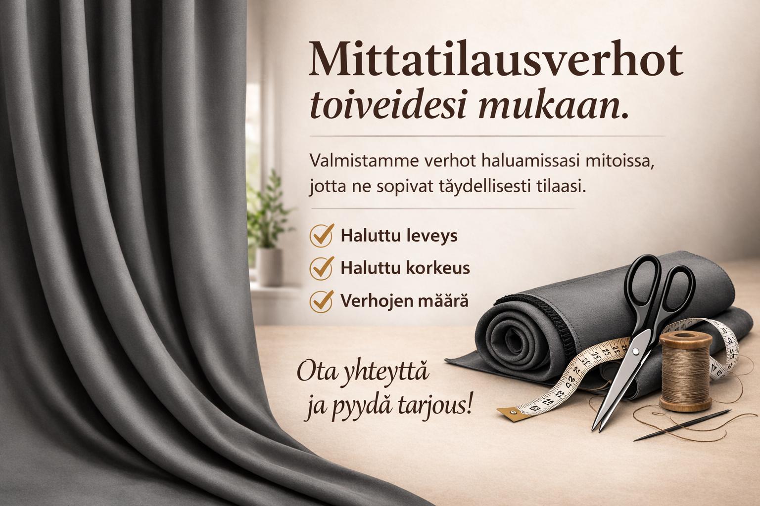 Pimennysverhot, 2 kpl