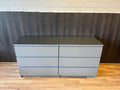 IKEA MALM Lipasto Lasileveyllä, 3 laatikkoa, 2 kpl