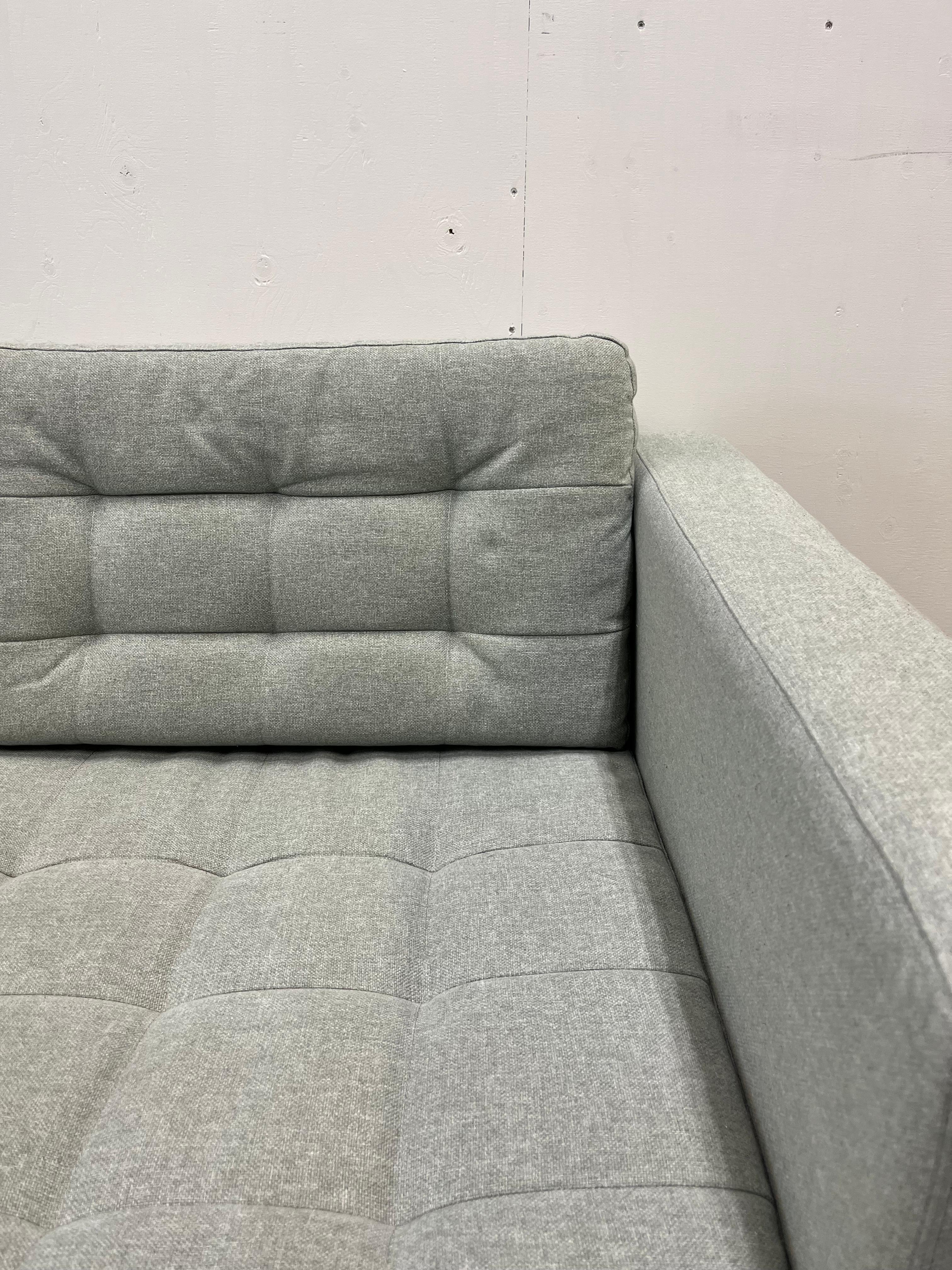 IKEA LANDSKRONA 2:n istuttava sohva, Gunnared vaaleanvihreä/puu