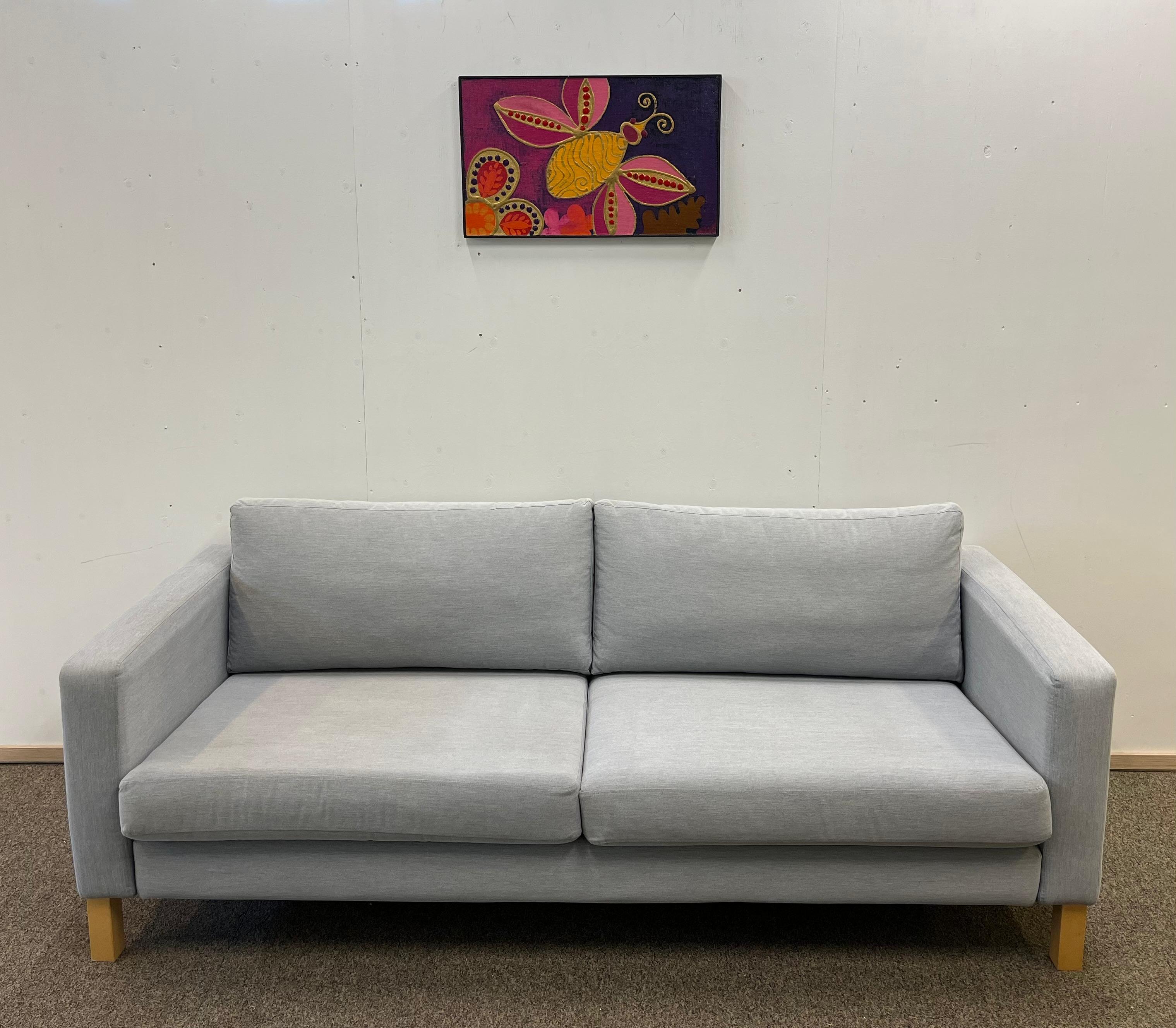IKEA KARLSTAD Sohva, vaaleasininen