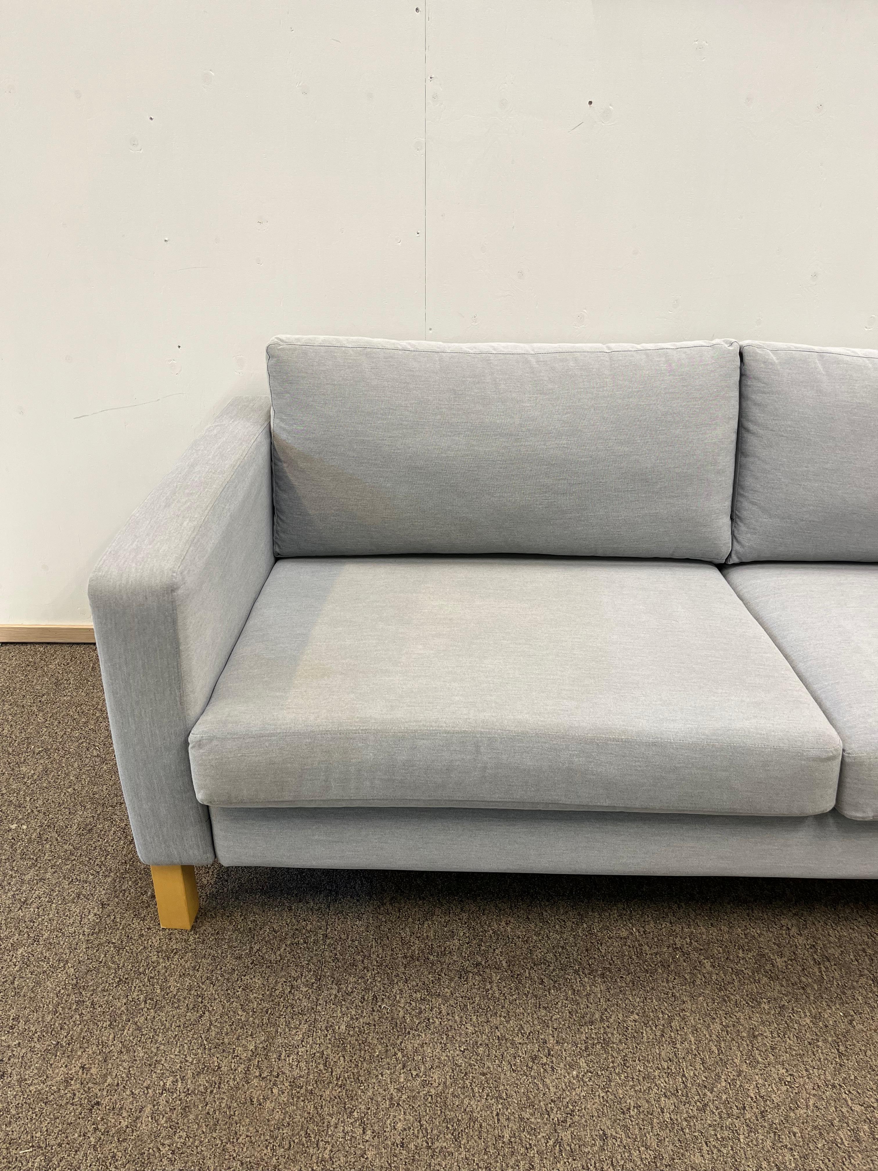 IKEA KARLSTAD Sohva, vaaleasininen