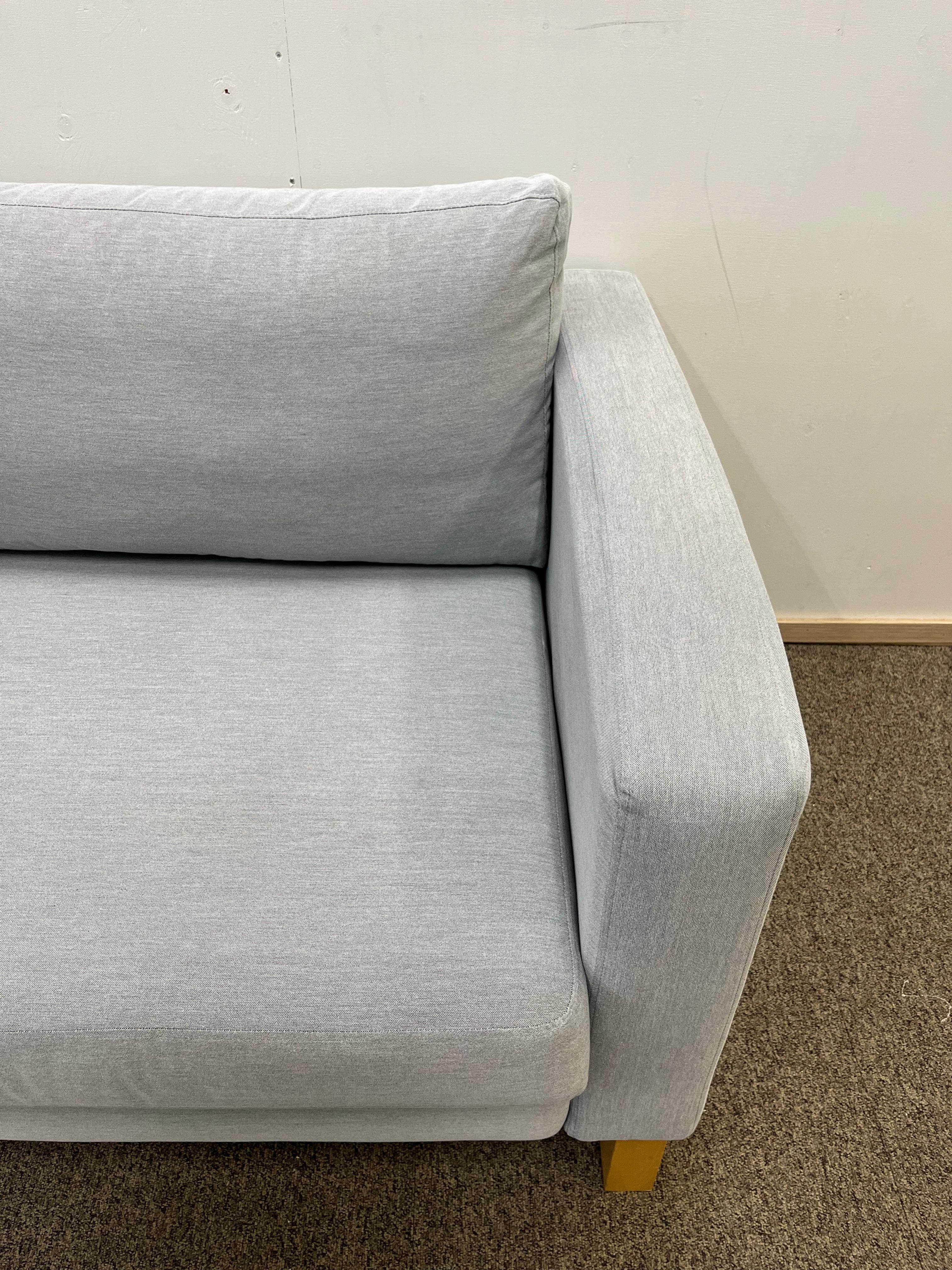 IKEA KARLSTAD Sohva, vaaleasininen