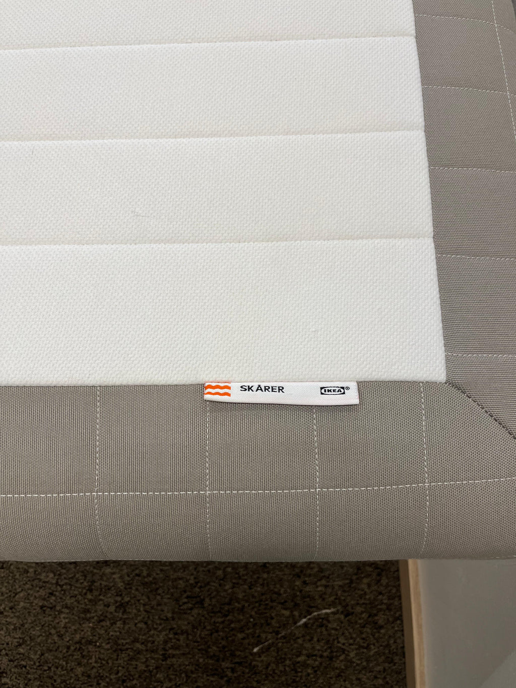 IKEA SKÅRER Runkopatja Sänky & TUSSÖY Pintapatja, 120x200 cm