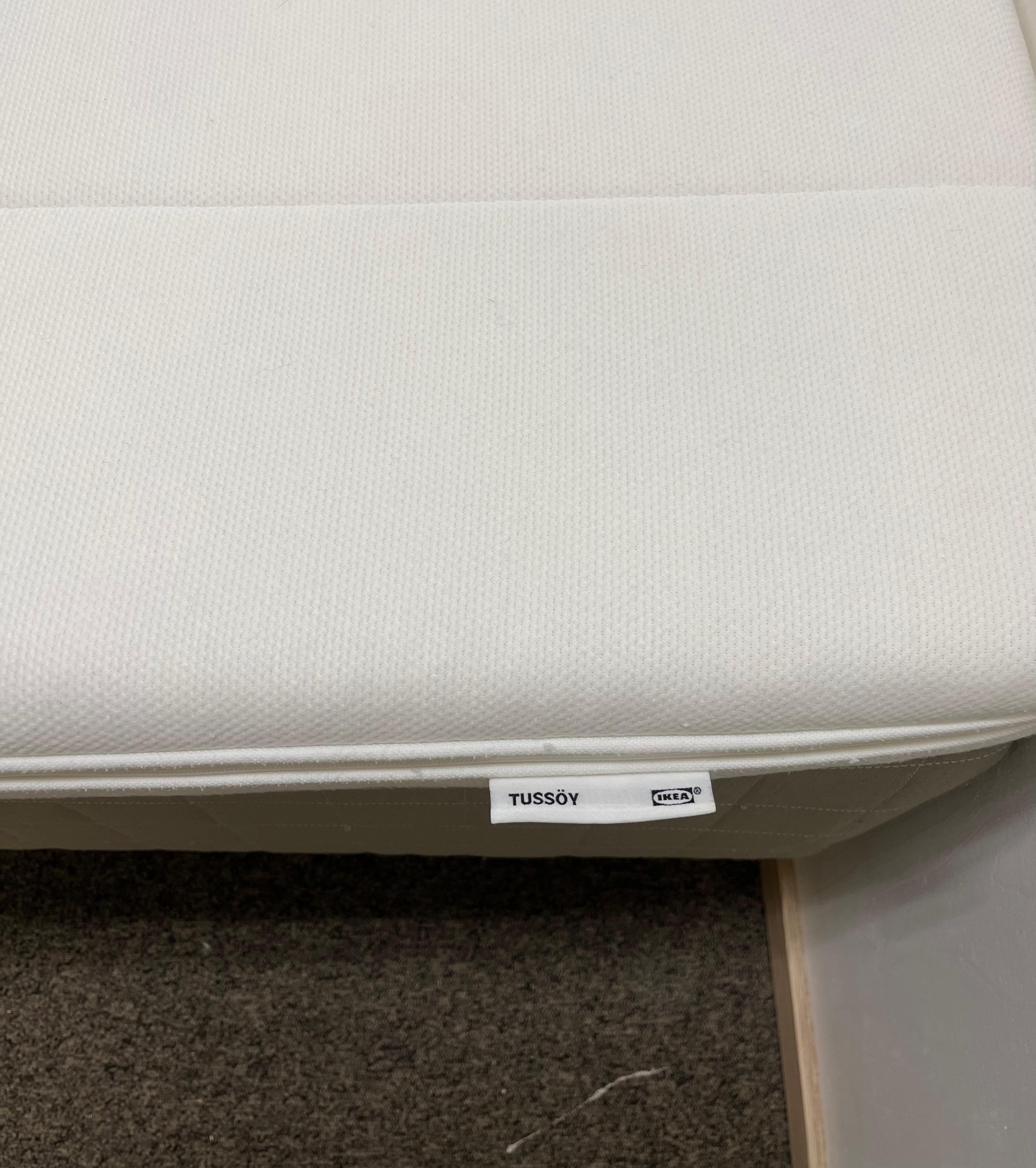IKEA SKÅRER Runkopatja Sänky & TUSSÖY Pintapatja, 120x200 cm