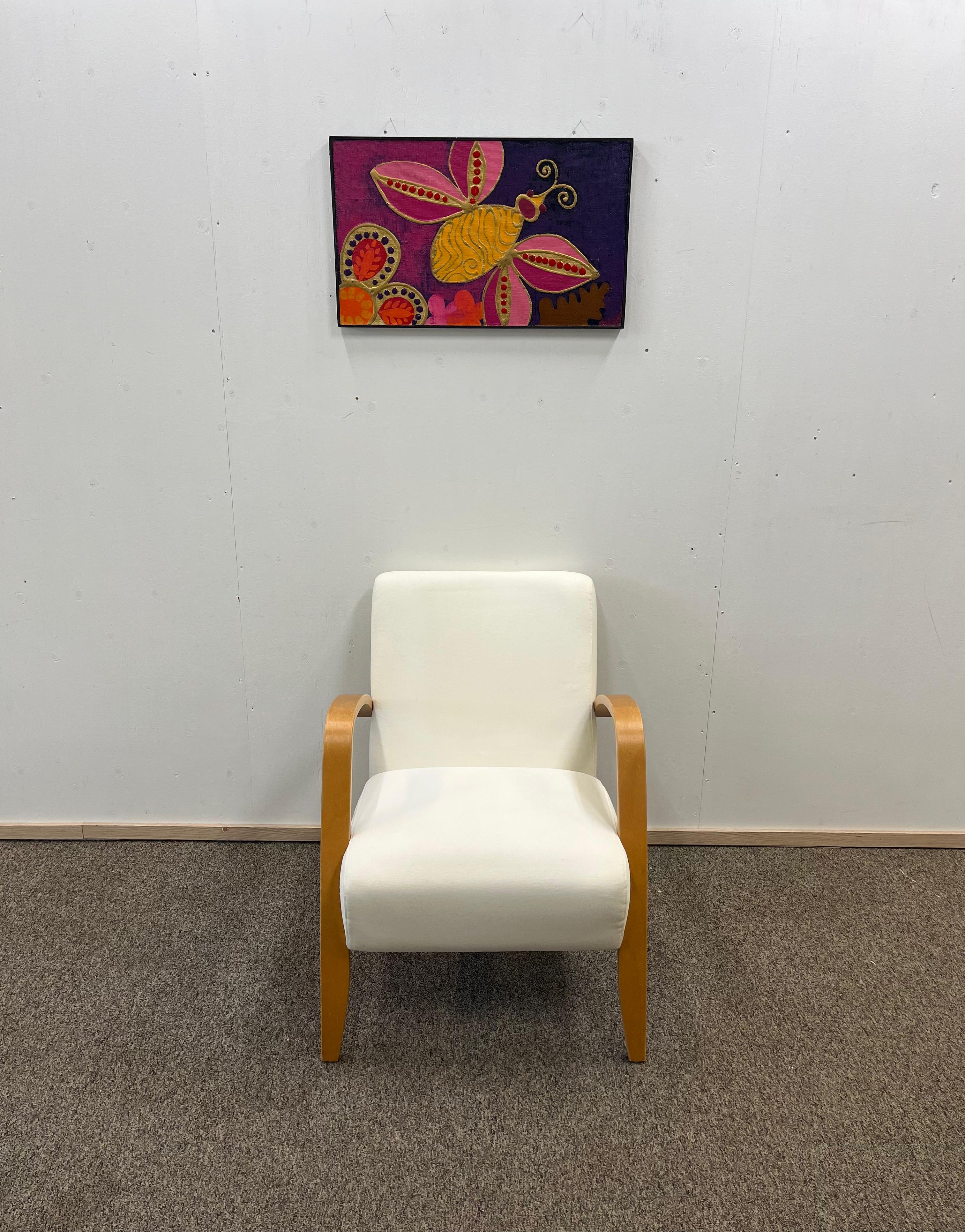 IKEA Nojatuoli, valkoinen