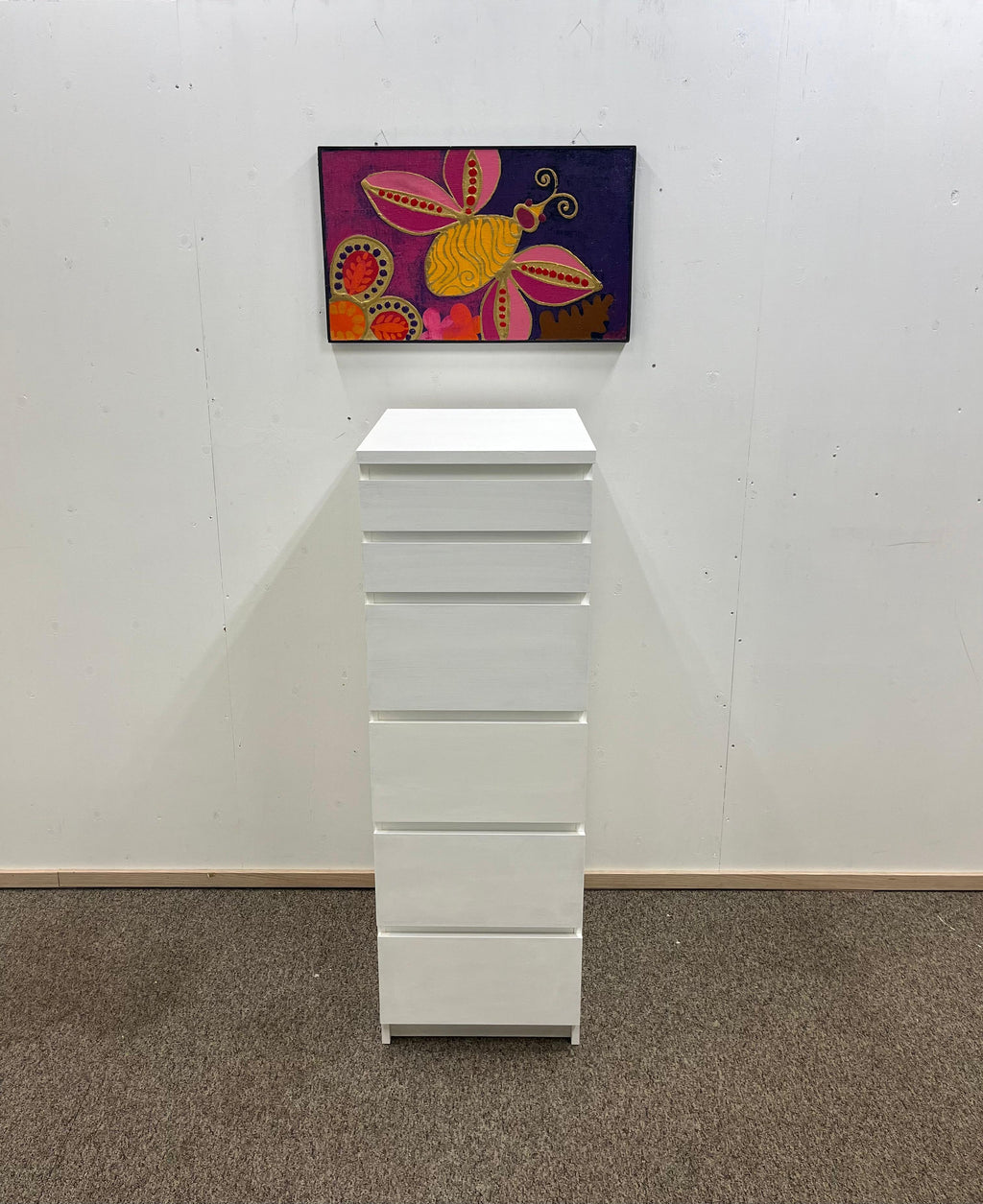 IKEA MALM Lipasto Peilillä